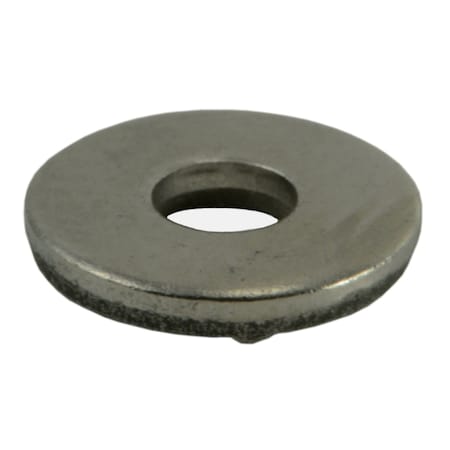 Midwest Fastener Round Rivet Washer, 1/8 in ID, 18-8 Stainless Steel, Plain Finish, 40 PK 36845